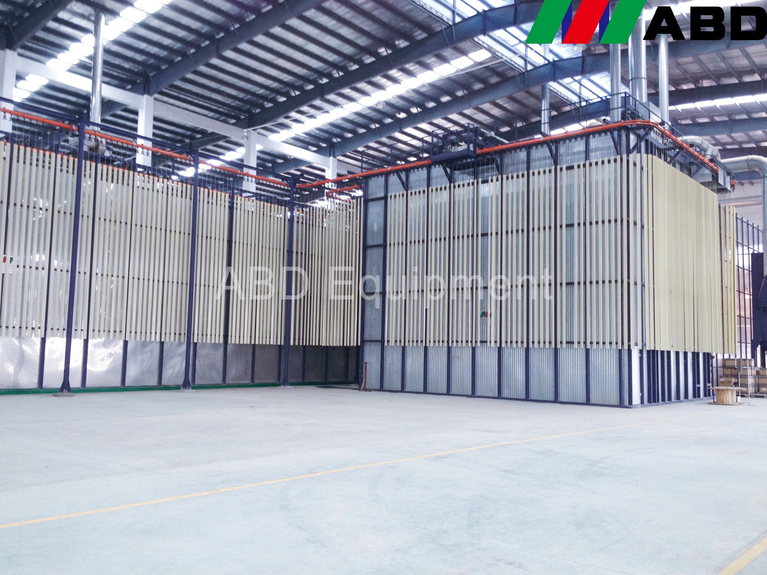 Cheap CE Conveyorised Coating Powder Manufacturing Plant for sale