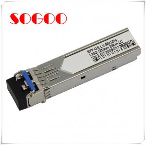 Cheap CISCO 10GBASE-LR Fiber Optic SFP Module / Compatible Optical Module SFP-10G-LR-S for sale