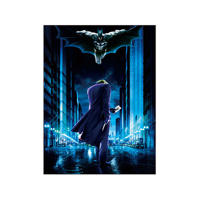 Cheap 12x16 3D Lenticular Poster Batman & Joker Famous Movie For Advertising for sale
