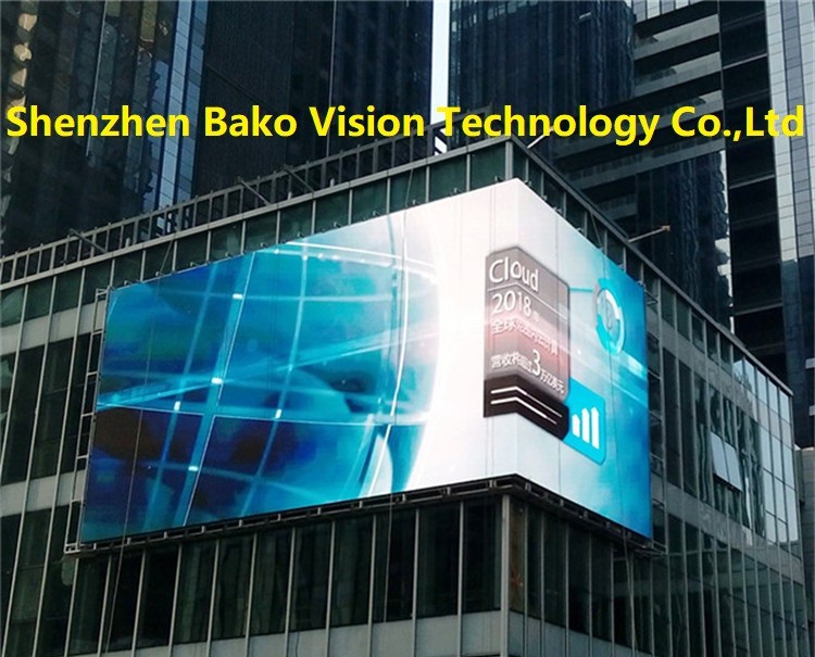 Cheap P8 Fixed Energy Saving Billboard LED Display Screen For Outdoor for sale