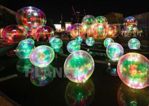 Cheap Custom Exhibition Decoration Water Floating PVC Reflective Light Sphere Mirror Balloons Disco Inflatable Mirror Ball for sale