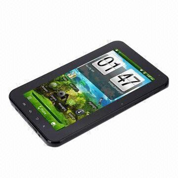 Cheap Tablet PC, 7&quot; MTK6513, Android 2.3 Capacitive Screen,w/ GSM Call/Bluetooth/GPS/Dual Camera/TV for sale