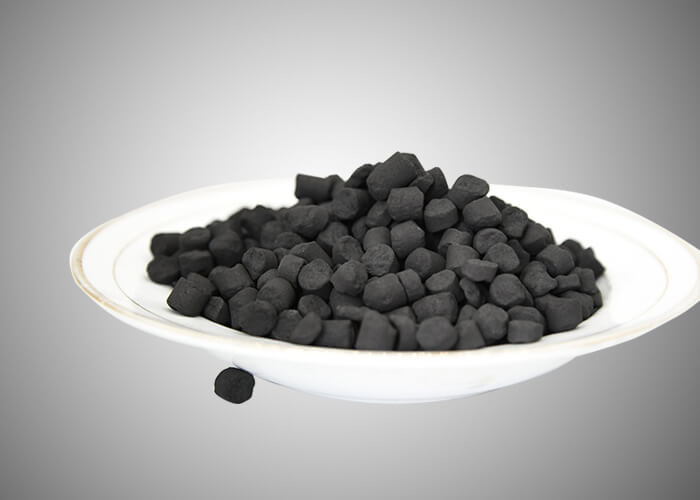 Cheap Coal Impregnated Activated Charcoal Pellets Black Cylindrical Shaped for sale