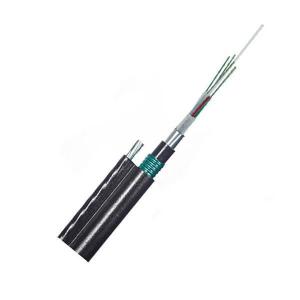 Cheap GYFTC8A53 Aerial Fiber Optic Cable Self Support 96 Core Figure 8 For Network for sale