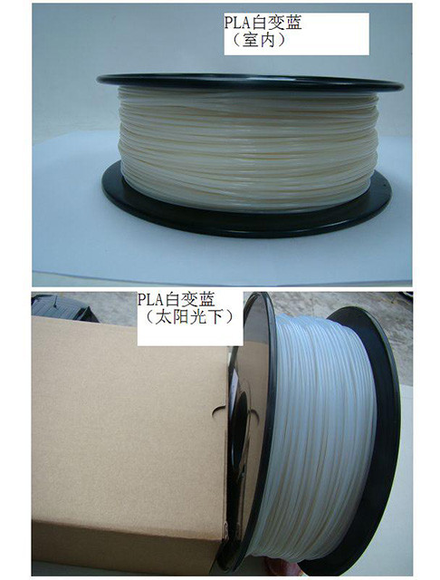 Cheap ABS PLA Temperature Color Changing Filament	1kg/Spool 385m Length for sale