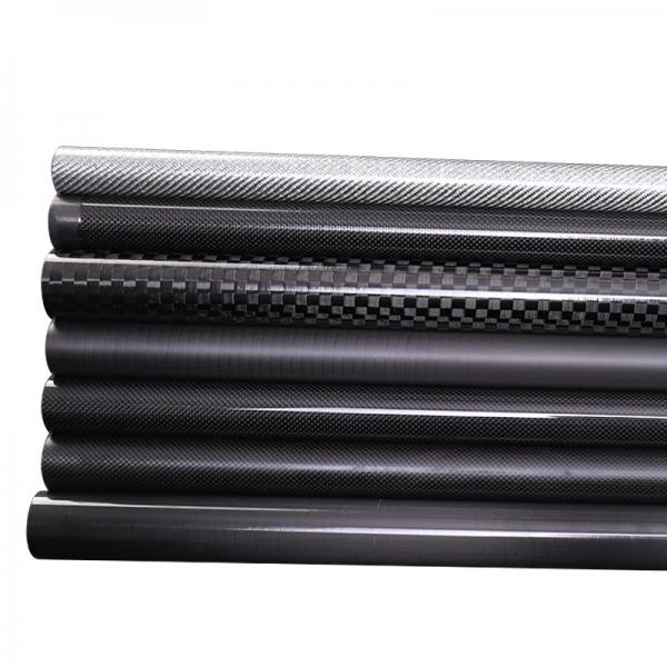 Quality 3k Glossy Twill Adjustable Carbon Fiber Telescopic Pole wholesale