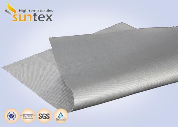 Quality 400g/sqm Silicone Coated Fiberglass Fabric Used In Flexible Fabric Connector wholesale