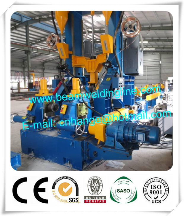 Cheap Light Steel Automatic H Beam Production Line , H Beam Combination Welding Machine for sale