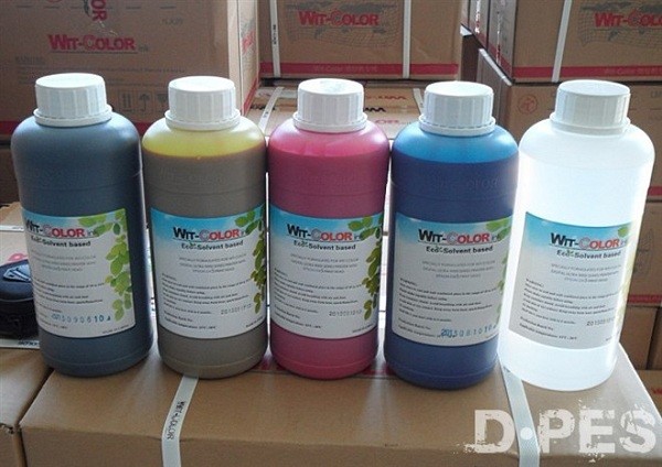 Cheap Dx11 Head Wit Color Eco Solvent Ink With High Climate Resistance for sale