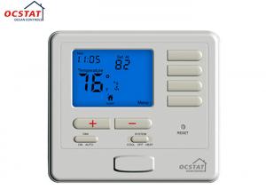 China Universal Floor Heating 7 Day Programmable Thermostat Single Stage 24v Power Supply on sale