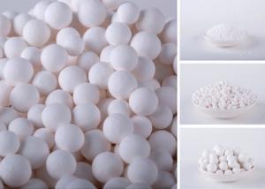 Cheap Chemical High White Activated Alumina Balls For Remove Chlorine And Air Dryer for sale