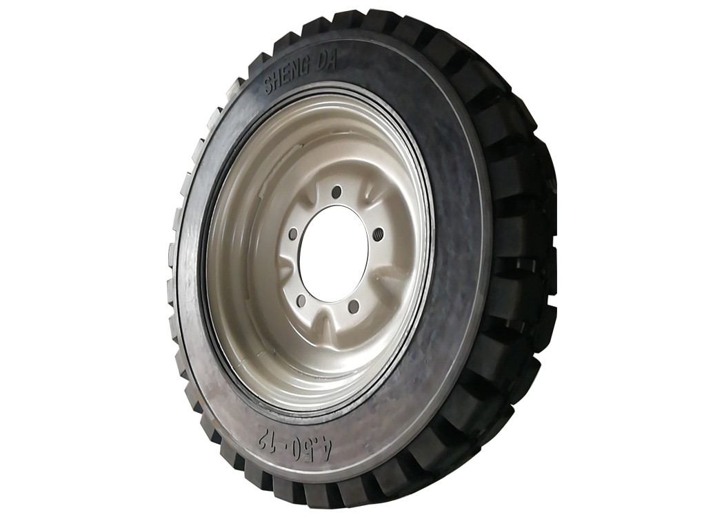 Buy cheap 45% Solid Rubber Tricycle Tires 450-15 Excellent Wear Resistance from wholesalers