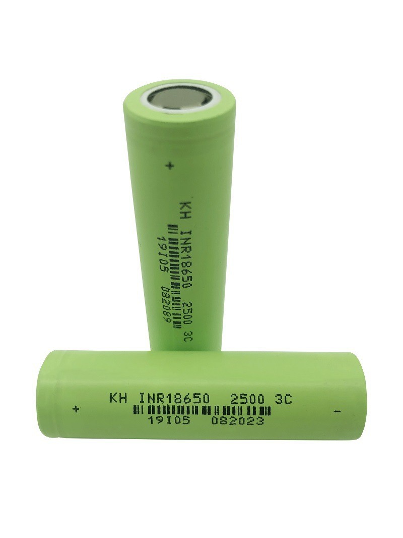 Cheap High Power 3.7 V 2500mAh 18650 Lithium Ion Battery for sale