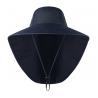 Buy cheap New Outdoor Fisherman Hat for Men Women Summer Neck Protection Visor Cap Anti UV from wholesalers