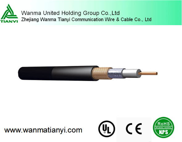 China High Quality Coaxial Cable 75-5 & 75-3 RG6U Coaxial Cable RG6 Cable TV on sale
