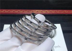 Cheap Replica Jewelry Cartier Bracelet 177 Brilliant Cut Diamonds 0.95ct Mens I Love for sale