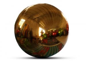 Cheap Giant Event Decoration PVC Floating Sphere Mirror Balloon Disco Shiny Inflatable Floating Mirror Ball For Christmas for sale