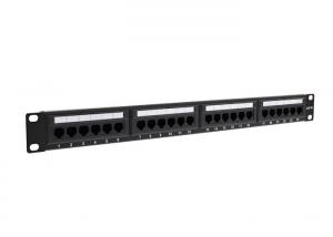 Cheap CAT5E Feed Through Network Patch Panel With RJ45 Sockets Fully QA Tested for sale
