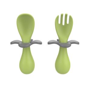 Cheap SGS Bendable Silicone Baby Spoon First Stage Feeding for sale
