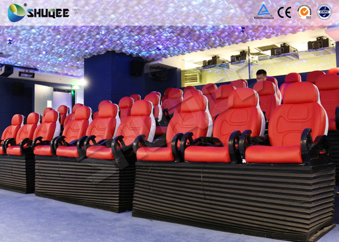 Cheap Customized 3D / 4D / 5D Motion Movie Theater With Dynamic Film, Simulation System for sale