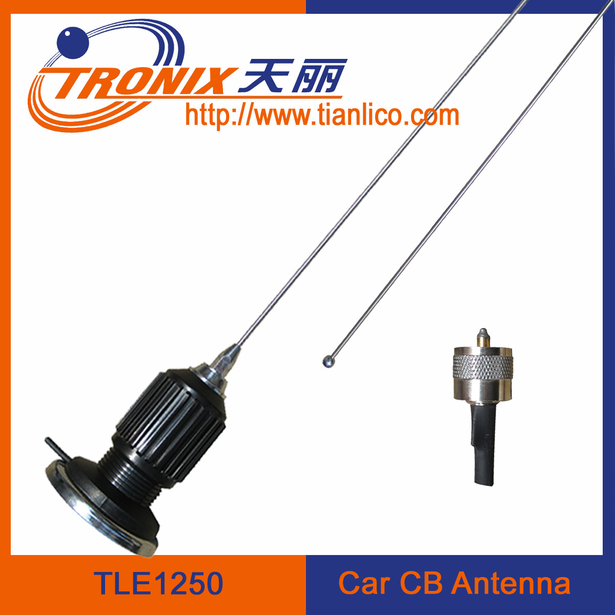 Cheap 27mhz radio cb antenna/ magnetic mount cb car antenna/ car cb antenna TLE1250 for sale