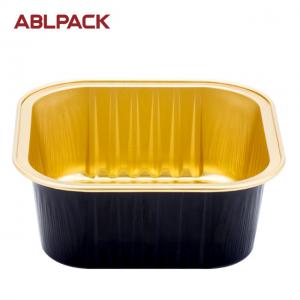 Cheap 150ML/5oz ABL PACK Packaging Boxes Food Packaging Containers Aluminum Foil Baking Container Wholesale for sale