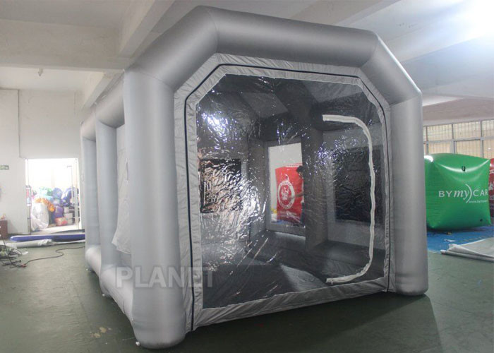 Cheap Custom Small Portable Mobile Inflatable Spray Booth For Car Maintaining for sale