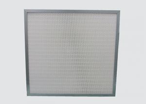 Cheap Mini Pleat Medium Clean Air HEPA Filter Galvanized Frame Synthetic Fiber for sale