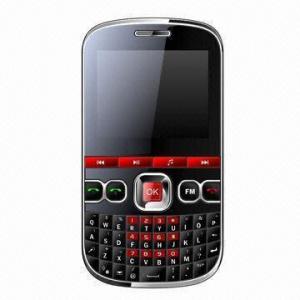 Cheap Qwerty Phone with TV Function/2.3-inch LCS, Supports FM Radio, Bluetooth, GPRS, Java and Dual Camera for sale