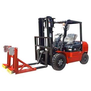 Cheap ISO Double Drum 280kg 450kg Forklift Attachment For Mitsubishi for sale