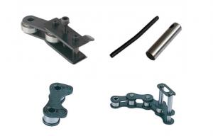 Cheap Triplex Roller Stenter Chains Textile Spare Parts Steel Corrosion Resistance for sale