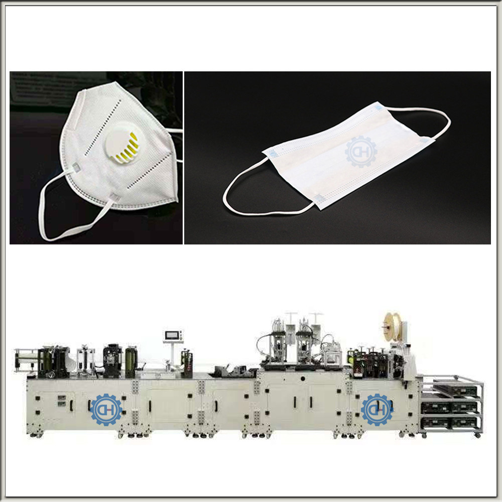 Cheap Fully Automatic Folding Type Dust Face Mask Making Machine for sale