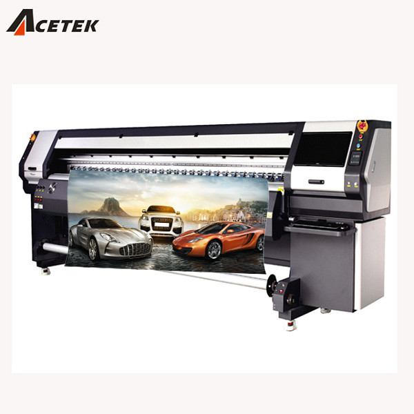 Cheap Allwin Outdoor Solvent Printer Digital Canvas Banner With Konica 1024i-30pl Head for sale