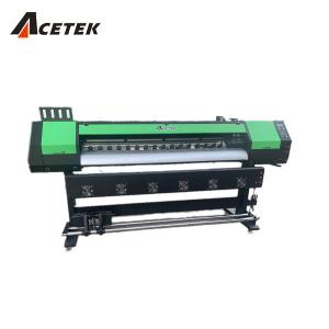 Cheap LED UV Roll To Roll Printing Machine With 2pcs/4pcs Epson I3200 Printhead for sale
