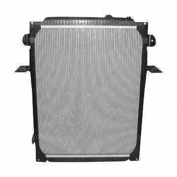 Cheap Aluminum Radiator for Heavy-duty Truck, Adopts Germany Beer Cooling Technology for sale