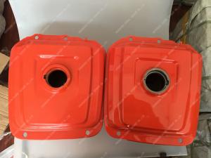 Cheap Diesel Engine fuel tank Kubota Engine Parts iron material red color for sale