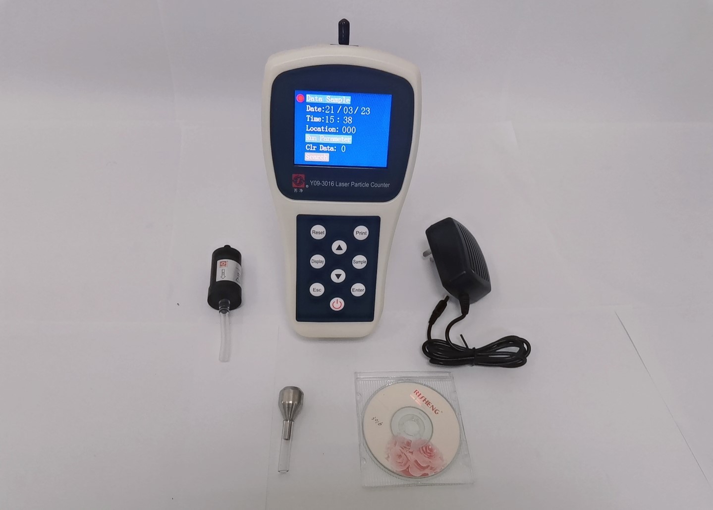 China Y09-3016 Air Particle Counter 2.83L/Min For Cleanroom Monitoring on sale