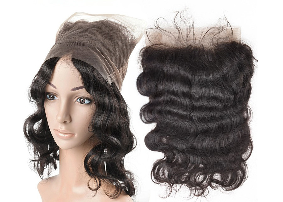 China Double Weft 360 Lace Human Hair Wigs Double Can Be Dyed Ironed And Restyled on sale