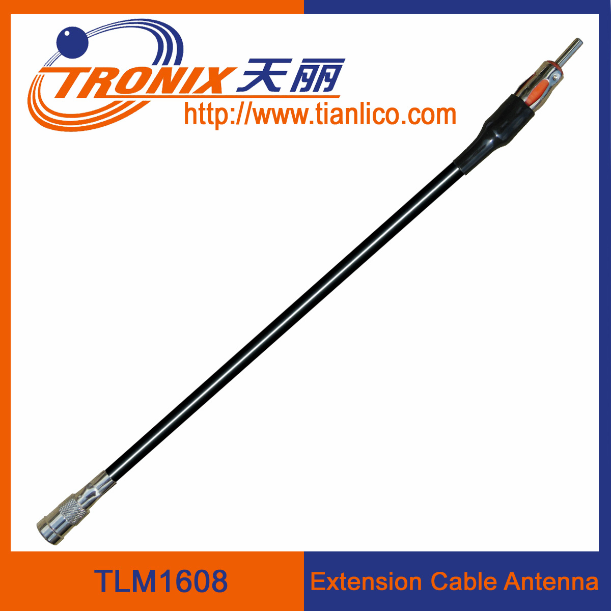Cheap extension cable antenna wire/ china auto parts manufacturers TLM1608 for sale