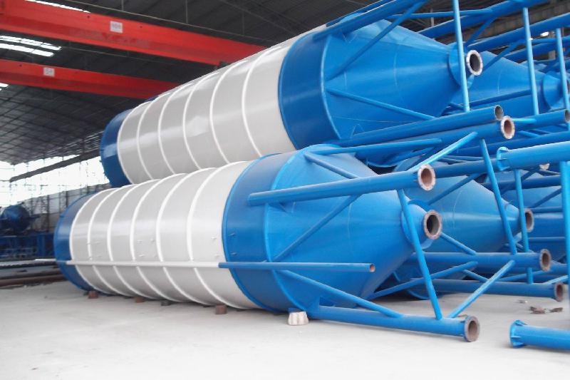 Cheap 100ton assembly cement silo for batching plant for sale
