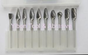 Cheap 10pcs set Solid Tungsten Carbide rotary files for sale