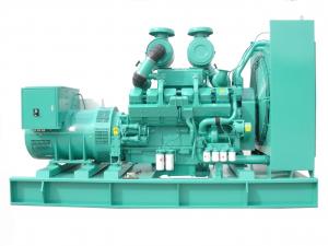 Cheap Open Type Industrial Diesel Generators , 300KW / 375KVA Industrial Standby Generator for sale