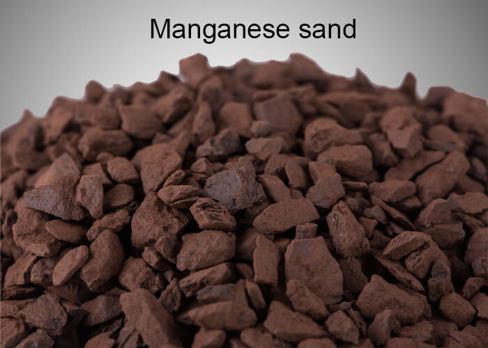 Cheap Removing Mn And Fe Manganese Greensand Filter Media Strong Oxidizing Agent for sale