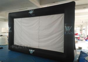 Cheap Portable Inflatable Projector Movie Screen Logo Printing EN14960 Approved for sale