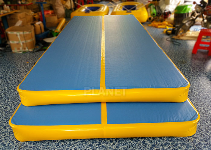 Cheap Double Wall Fabric Inflatable Air Track Anti Shock CE / UL Approved for sale