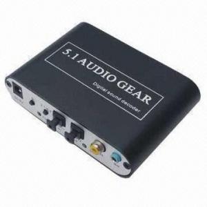 Cheap 5.1Channel DTS AC-3 Digital Audio Gear Decoder Sound 3X 3.5mm Output SPDIF PS3 for sale