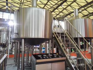 Cheap Touch Screen Large Home Brewing Equipment 2000L Sus304 Brewhouse Equipment for sale
