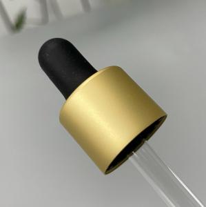 Cheap 24/410 Essential Facial Oil Dropper in Matt Gold Black NBR for sale