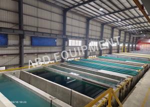 Cheap Aluminum Profiles Horizontal Anodizing Production Line With 300 Ton / Month for sale
