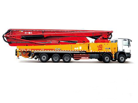Cheap 85km/H 66m Truck Mounted Concrete Pump SY5631THB 660C-8 for sale